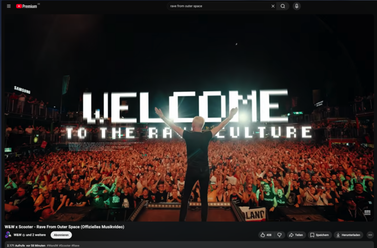 Scooter Rave From Outer Space (ft. W&W)